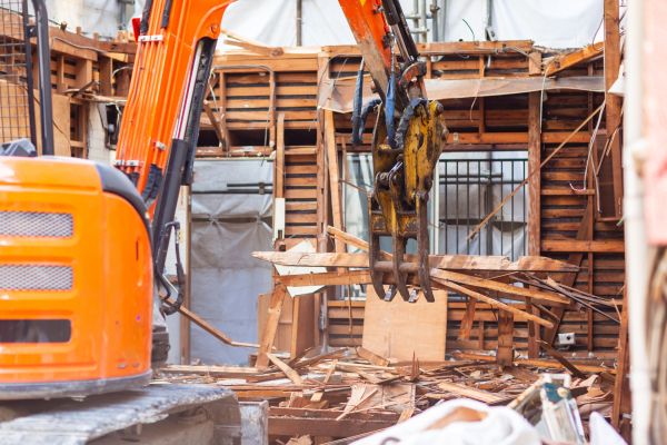 Cabin Demolition in Visalia