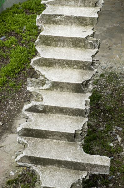 Concrete Steps Demolition in Visalia